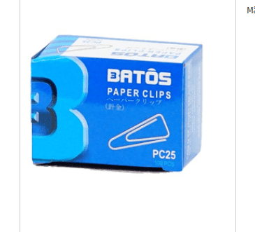Kẹp giấy tam giác Batos PC25/hàng đẹp